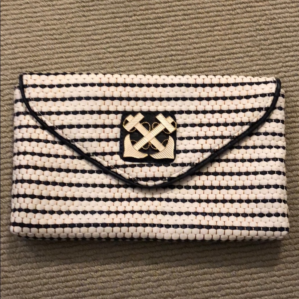 Lilly Pulitzer anchor clutch
